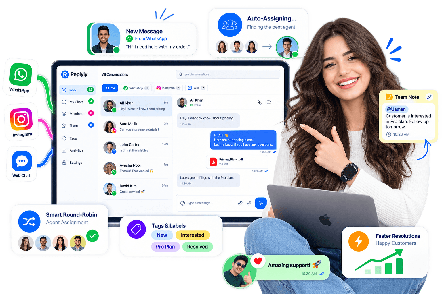Every Customer Conversation. One Unified Workspace.
